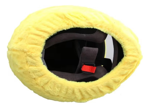 Capa Universal Para Capacete Em Pelúcia Pikachu Moto
