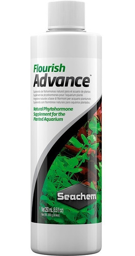 Fitohormonas Flourish Advance Seachem Plantas Acuatica 250ml