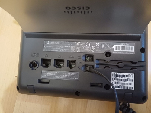 Telefono Ip Cisco 7821 Cp-7821-k9 Poe Cp-7821 Sip (Usado)