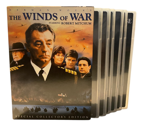 The Winds Of War. Dvd. Miniserie Completa. Robert Mitchum. (Usado)