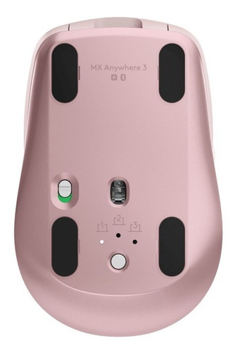 Mouse Logitech Mx Anywere 3 Rosa Inalambrico Reacargable