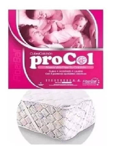 Cubre Colchon Fiberball Procol 160x190