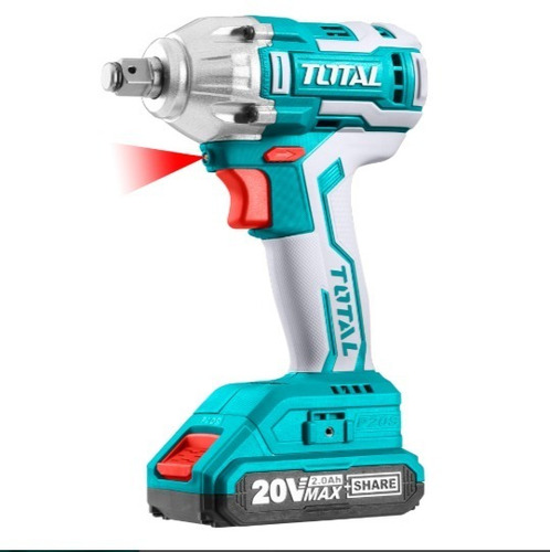 Imagen 1 de 1 de Llave De Impacto Inalámbrico Total De 1/2 Dado Cuadrado 20v