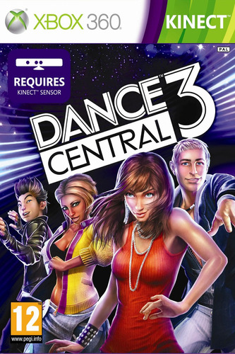 Xbox360 Dance Central 3 Kinect Original Fisico Nuevo Sellado