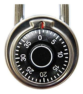 Candado Para Casillero Fu Volante, Candado Con Combinación D