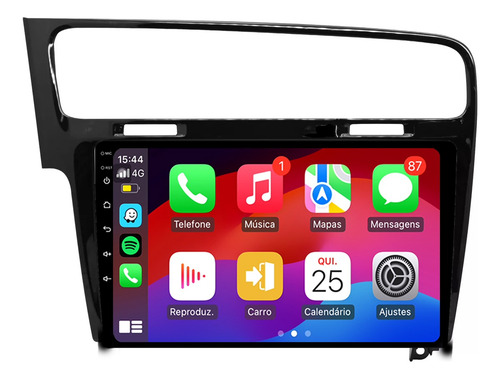Multimidia Golf Mk7 9p Qled Android Carplay 2gb 32gb