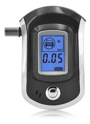 Alcoholimetro Digital Con Pantalla Lcd Y Boquillas -at 6000