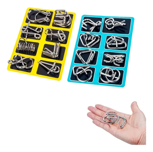 Para 16 Piezas Iq Test Mental Juego Juguetes Iq Juguetes