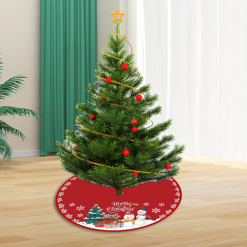 Falda De Árbol De Navidad Adornos Navideños Estilo D
