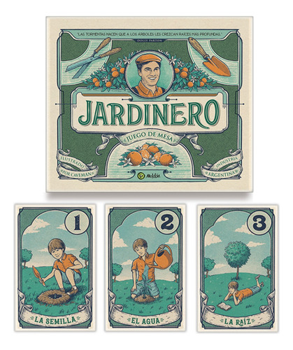 Juego De Cartas Maldon Jardinero Juego De Mesa 4901 Pg