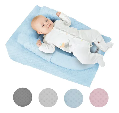 ALMOHADA REFLUJO Y ANTIVUELCO BEBE 0-6 MESES 42X30X5