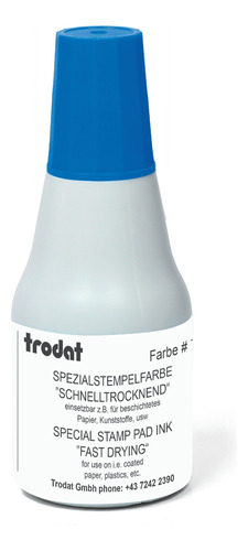 Tinta Para Sellos De Secado Rápido Trodat 25 Ml Mod. 7021