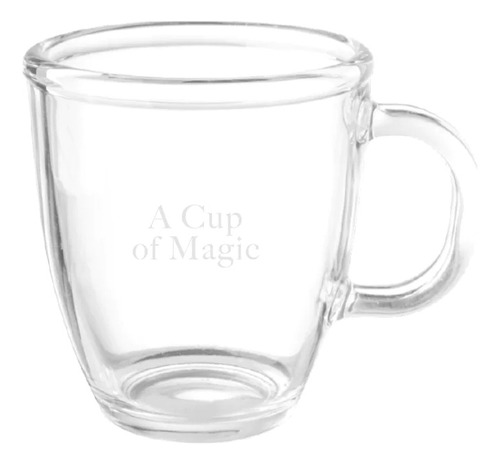 Mug Bitaco Cristar - A Cup Of Magic - Pocillo Vidrio × 347ml