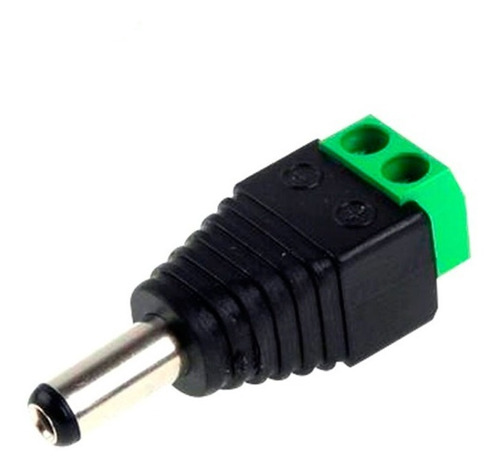 Conector De Corriente Plug 12v Macho - Bolsa De 100 Unidades