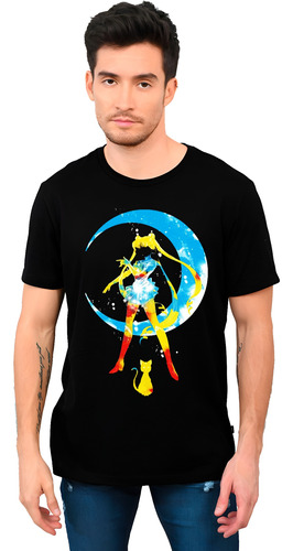 Playera Sailor Moon Diseño 138 Anime Playeras Beloma
