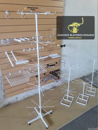 Exhibidores De Cartulinas De 20 Bandejas Más Afiche Doble
