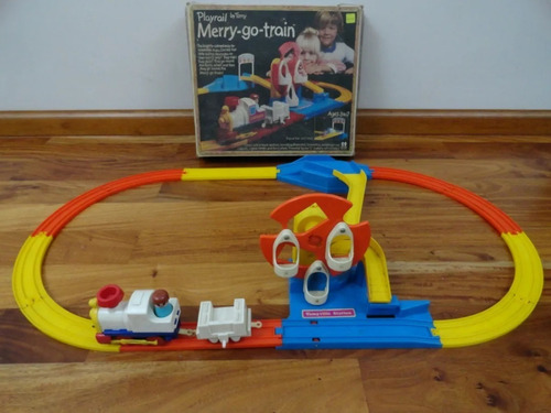 Permuto Juego Antiguo Playrail By Tomy Merry Go Train - Zwt