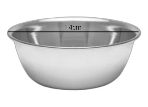 Cuba Redonda Procedimento Clinica Hospital 14cm Inox