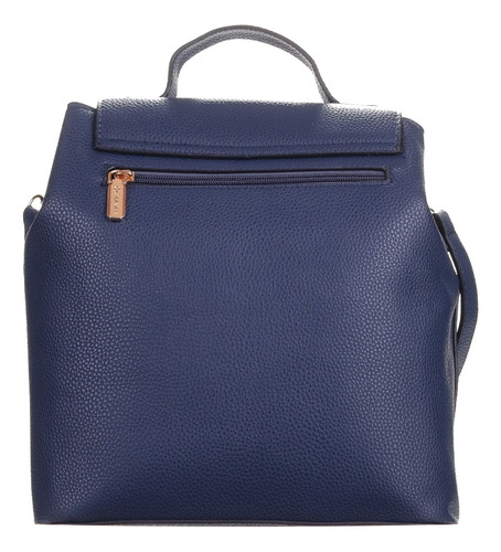 Mochila Olimba Para Mujer Urbana Comoda Modelo 9971 Azul Liso
