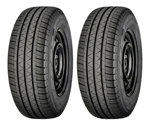 Kit X 2 Yokohama 205/75 R16 C 113r Bluearth Van Ry55