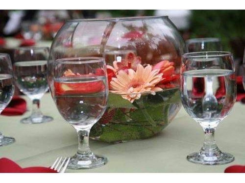 Vaso Aquário Redondo Vidro 2 Litros Decoração - Mistral