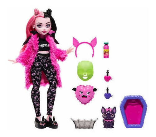 Monster High Draculaura Creepover Party 2022 Mattel 26 Cm
