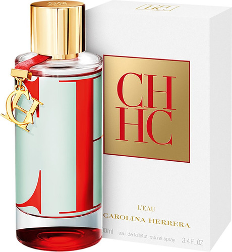 Perfume Dama Carolina Herrera  Leau 100 Ml Edt Original Usa