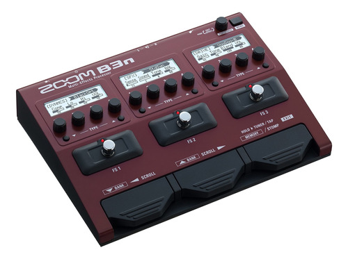 Zoom B3n Pedal De Procesador De Efectos Múltiples Con Más De