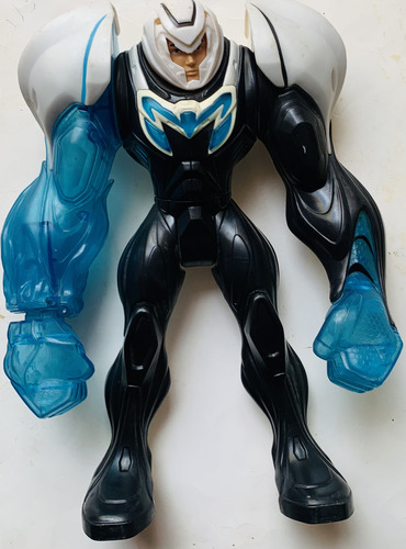 Max Steel Traje Turbo Fuerza Robot Blanco Azul Traje Y1520 (Usado)
