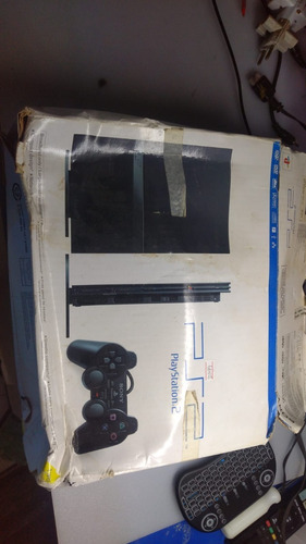 Caixa Playstation 2 Scph-70001 Vazia Com Detalhes D399 (Usado)