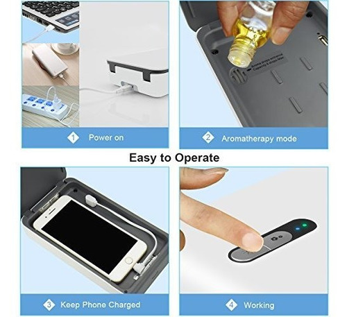 Smartphone Sanitizer Portatil Luz Uv Telefono Celular Para
