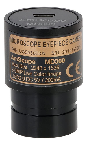 Amscope - 3mp Usb 2.0 Color Cmos Digital Ocular Microscopio.