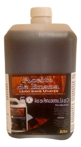 Aceite De Linaza Hervido Para Maderas 20 Lts. Flete Gratis