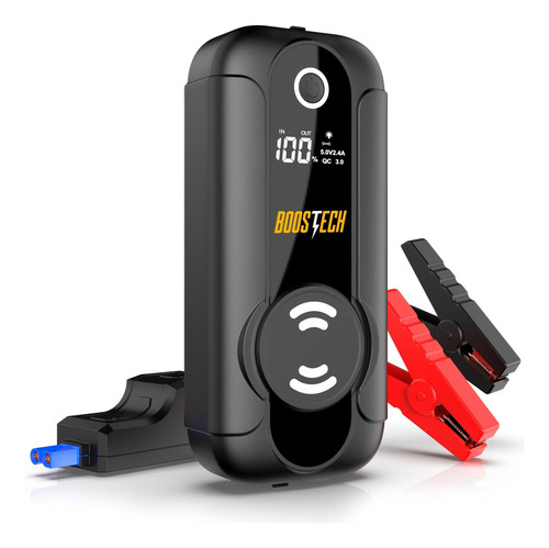 Boostech Jump Starter Portátil 2000a Para Arranques De Auto