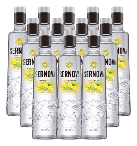 Vodka Sernova Citrus 750 Ml X12