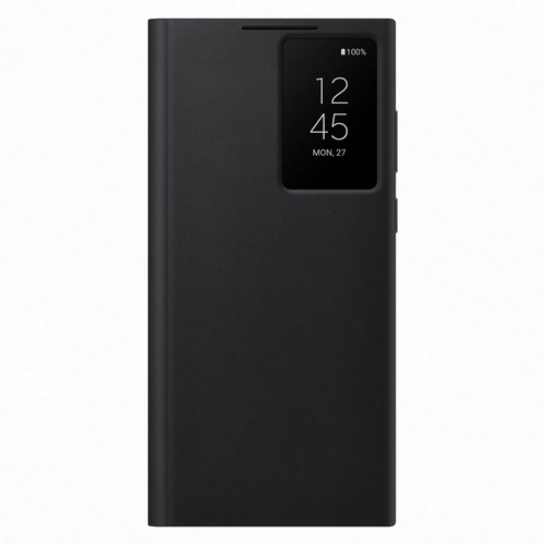 Imagen 1 de 7 de Case Galaxy S22 Ultra S-view Flip Cover Original Negro