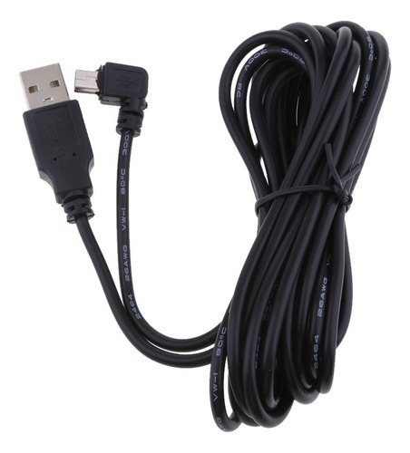 Cable De Cargador Premium De 3,5 Metros 5v2a Mini Usb 90 .