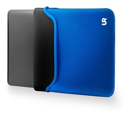 Funda Notebook Urbano Labs Reversible Azul/negro 13