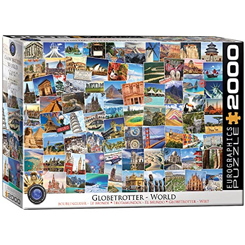 Eurographics World Globetrotter 2000-piece Puzzle