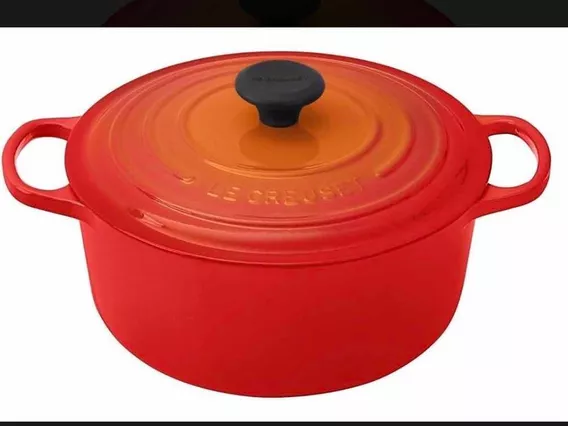 Olla De Hierro Esmaltado Le Creuset 5 Litros (naranja/flame)