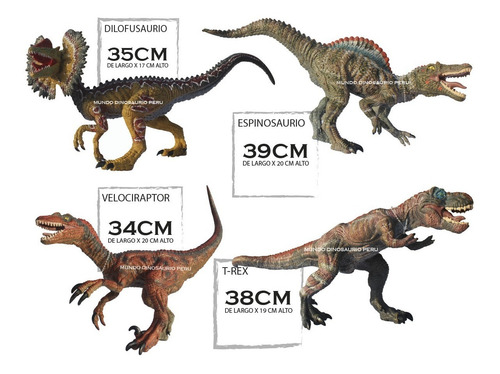 Imagen 7 de 7 de Dinosaurios Realistas Juguete Para Niños Colección
