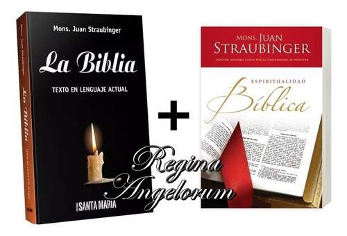 Biblia Comentada Straubinger Actual + Espiritualidad Bíblica