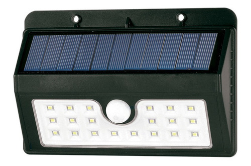 Lámpara Solar Led Para Exterior Estevez Sensor De Movimiento