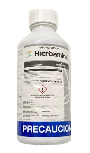 2 Lt Hierbamina Herbicida Para Control De Hierba Pasto