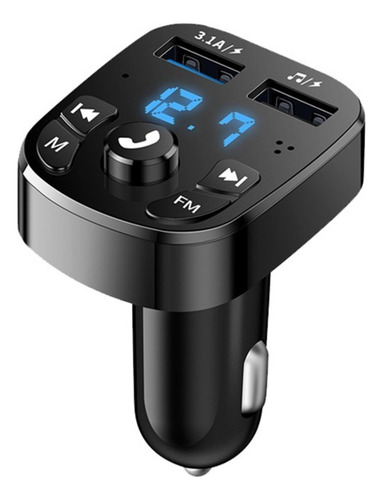 Transmisor Receptor De Audio Estéreo Fm Bluetooth Mp3 P/auto