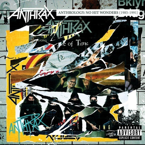 Anthrax Anthrology: No Hit Wonders (1985-1991) Cd Nuevo