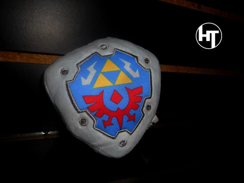 Imagen 2 de 4 de Nintendo, Zelda, Link, Escudo, Peluche, Original, 4 Pulgada