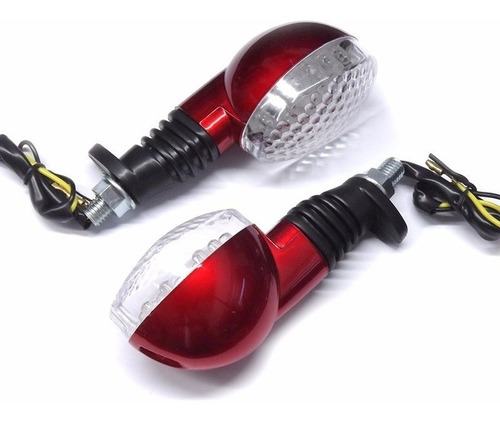 Pisca Setas Led S-11 Hornet Cb300 Xj6 Fazer Next 250 Cg Xre