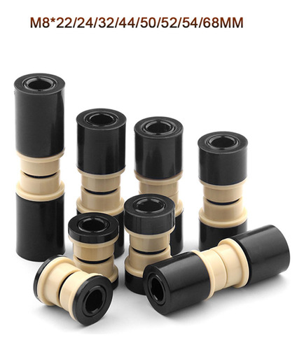 Dh Bike Rear Shock Du Bushing Kit, Easy Install 6,8 Cm