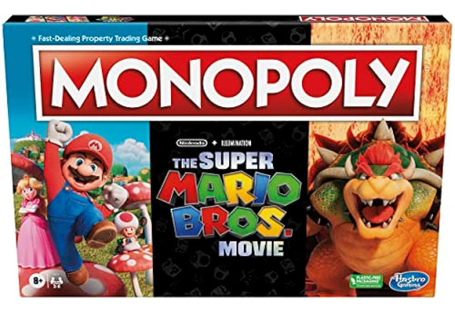 Monopoly The Super Mario Bros. Movie Edition Juego De Mesa P